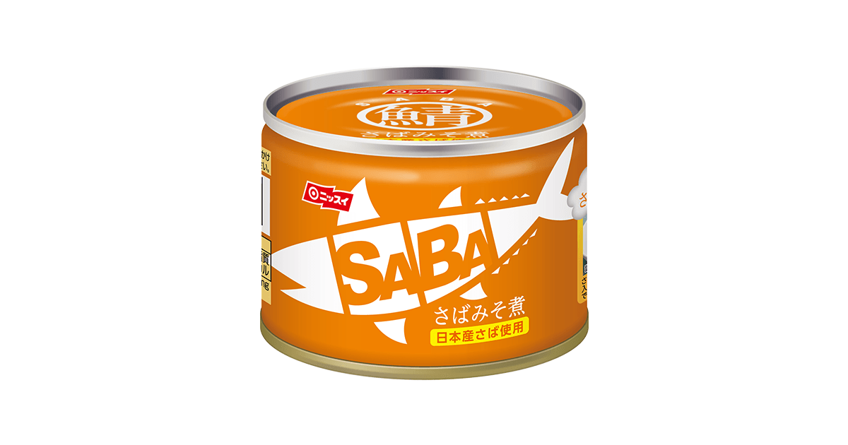 スルッとふた SABA さばみそ煮 | 商品情報 | ニッスイ