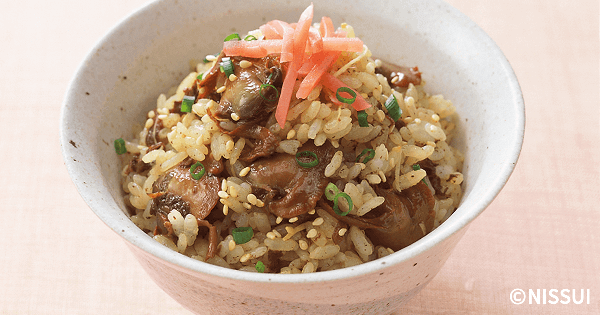 赤貝時雨煮ごはん レシピ ニッスイ